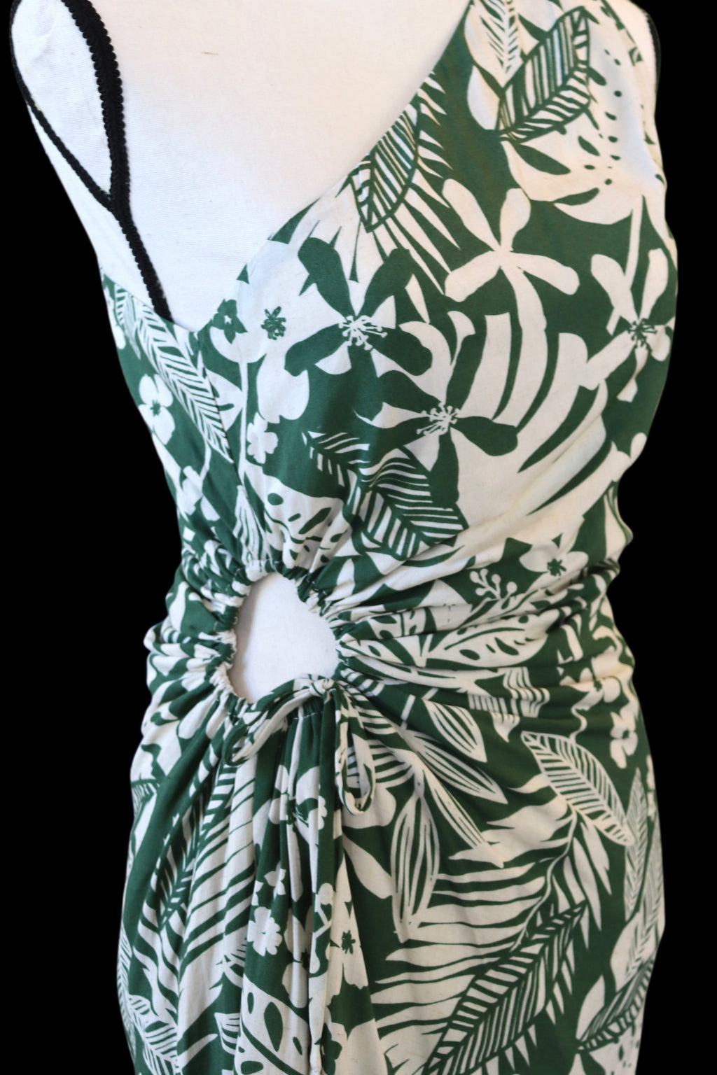 Tropical Vibe Off The Shoulder Dress