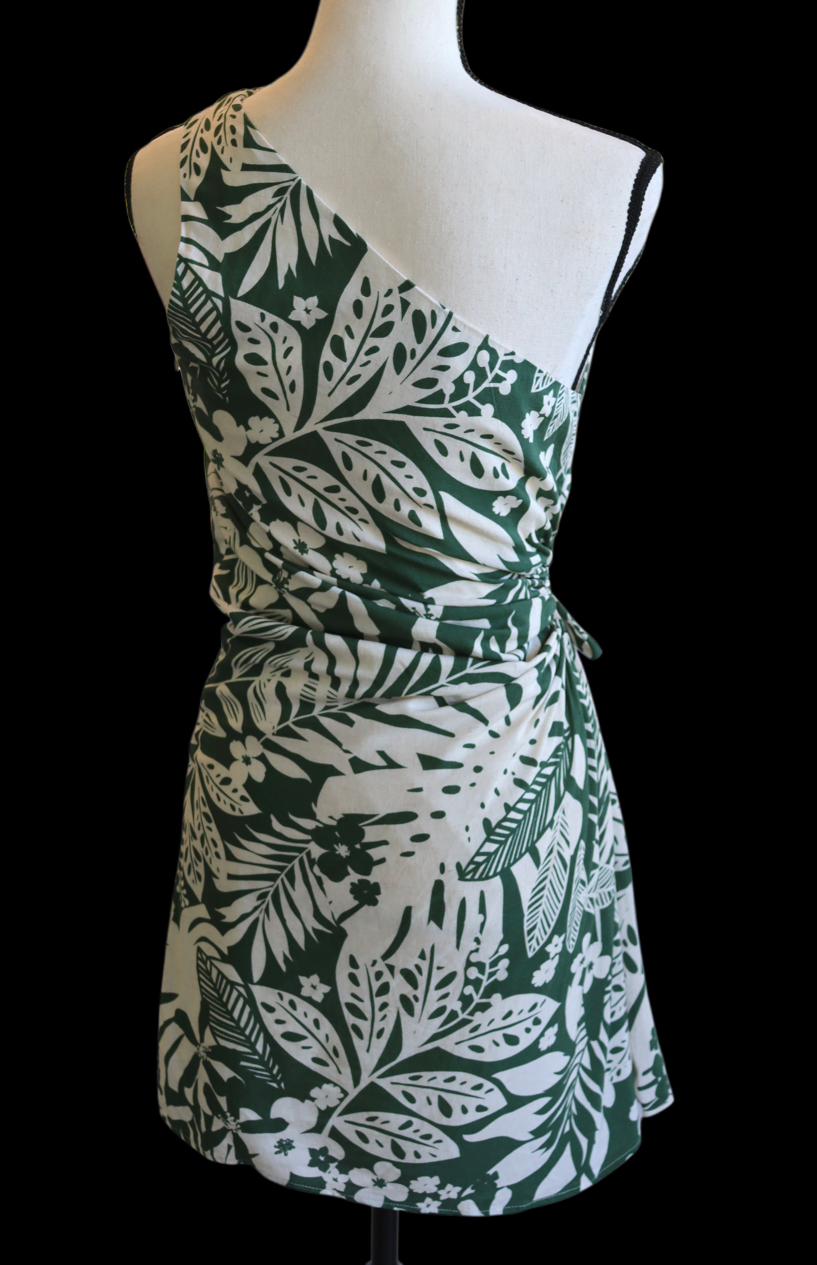 Tropical Vibe Off The Shoulder Dress