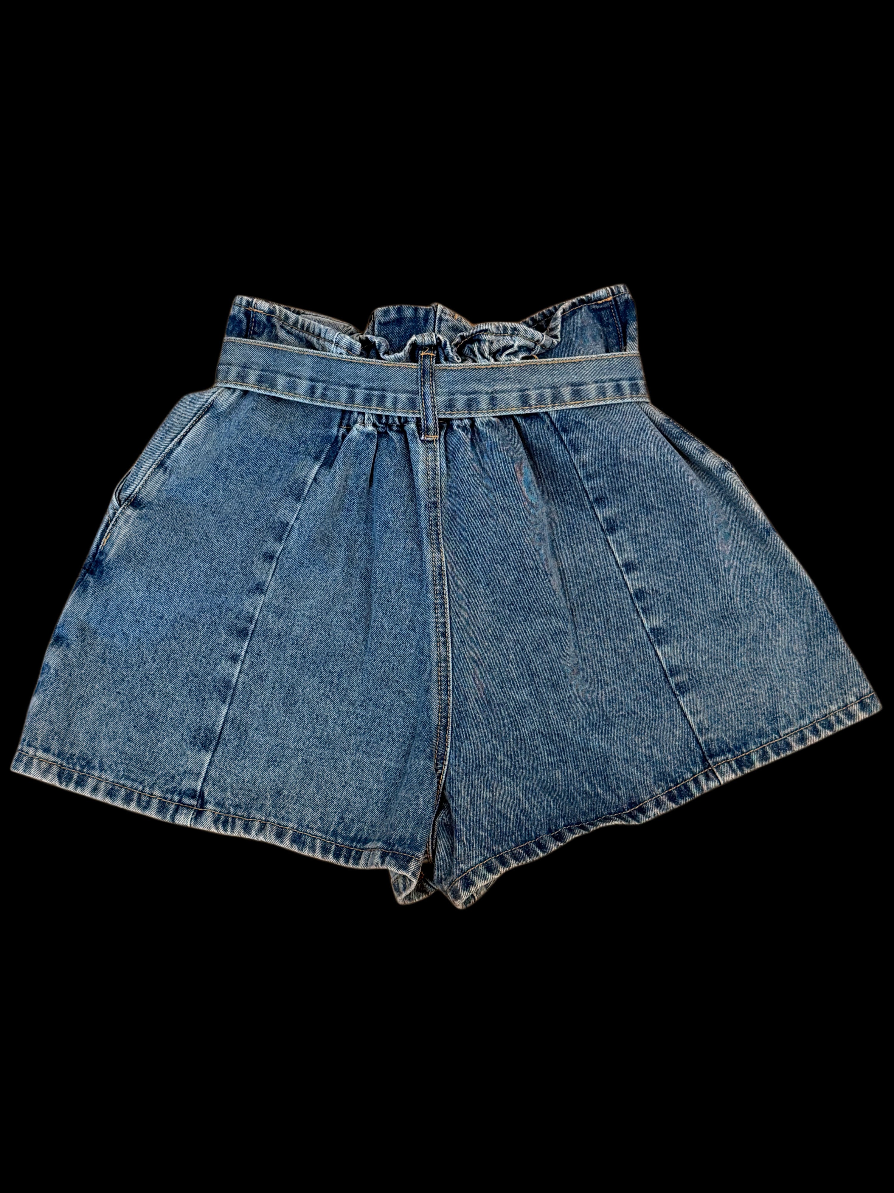 High Waisted Denim Shorts