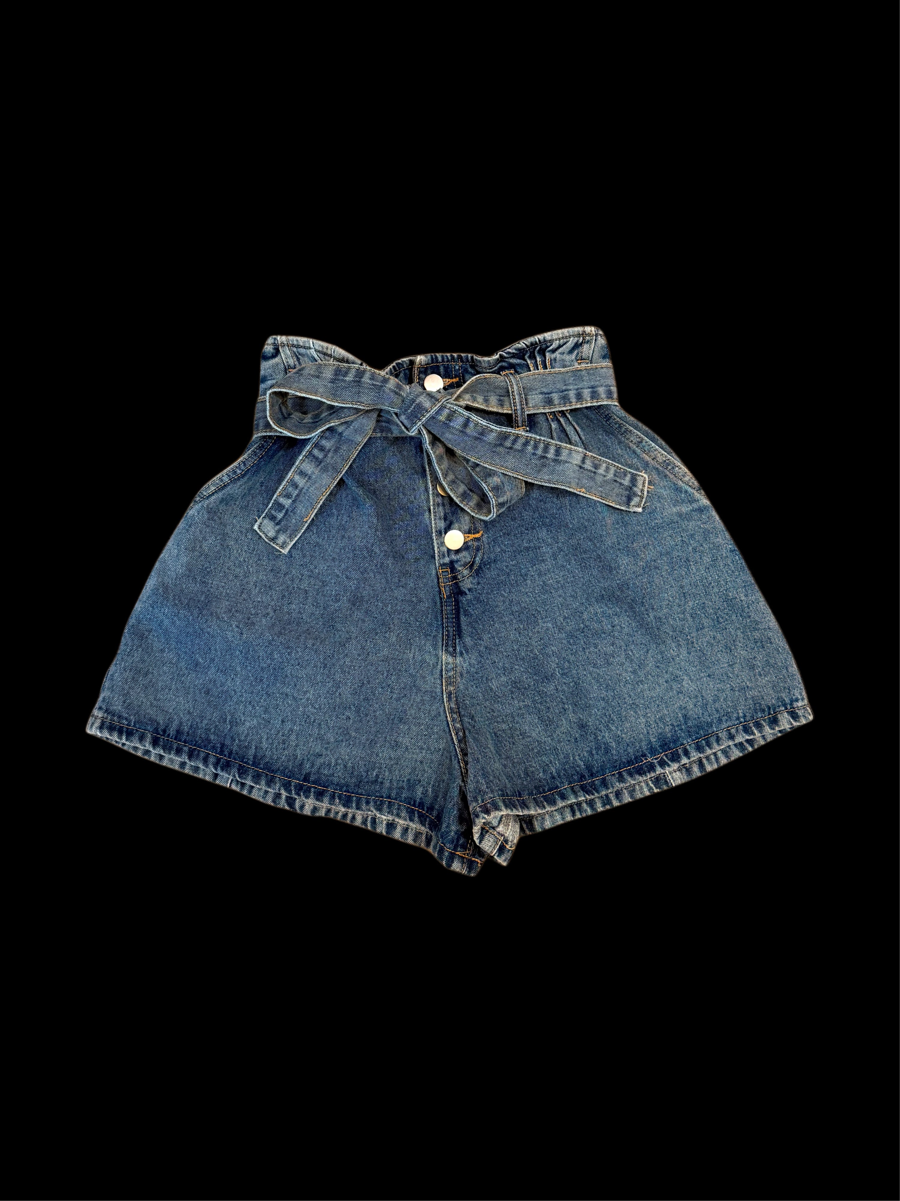 High Waisted Denim Shorts